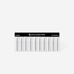 Frez diamentowy ścięty stożek czerwony EXPERT średnica 1,8 mm / część robocza 8 mm