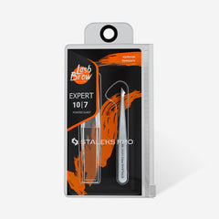 Pęseta do brwi EXPERT 10 TYPE 7 (skośna spiczasta)