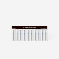 Frez diamentowy oliwka zaokrąglona niebieska EXPERT średnica 1,6 mm / część robocza 3,4 mm