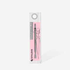 Kopytko do manicure BEAUTY & CARE 30 TYPE 2 (popychacz wąski zaokrąglony i ostrze proste)