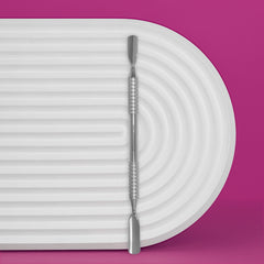 Лопатка манікюрна EXPERT 30 TYPE 1 (пушер округлий широкий + округлий вузький)