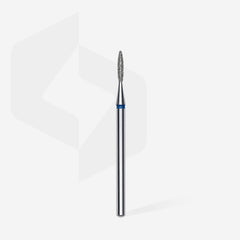 Фреза алмазна полум’я гостре синя діаметр 1,6 мм / робоча частина 8 мм