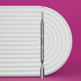 Kopytko do manicure EXPERT 30 TYPE 6 (popychacz szeroki zaokrąglony i czyścik paznokci)