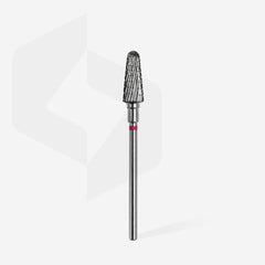 Frez z węglika spiekanego ścięty stożek fioletowy EXPERT średnica 6 mm / część robocza 14 mm