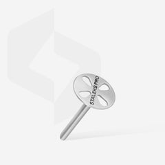 Набір педикюрний диск PODODISC STALEKS PRO S (15 мм) та змінні файли 180 грит (5 шт.)