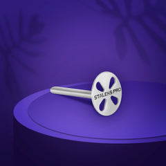 Набір педикюрний диск PODODISC STALEKS PRO S (15 мм) та змінні файли 180 грит (5 шт.)