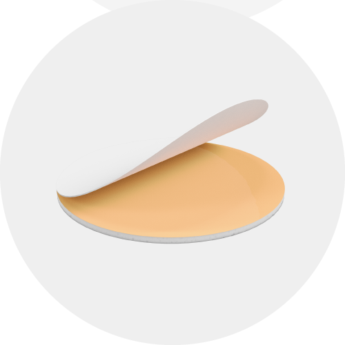 Naklejane pilniki do pododisków