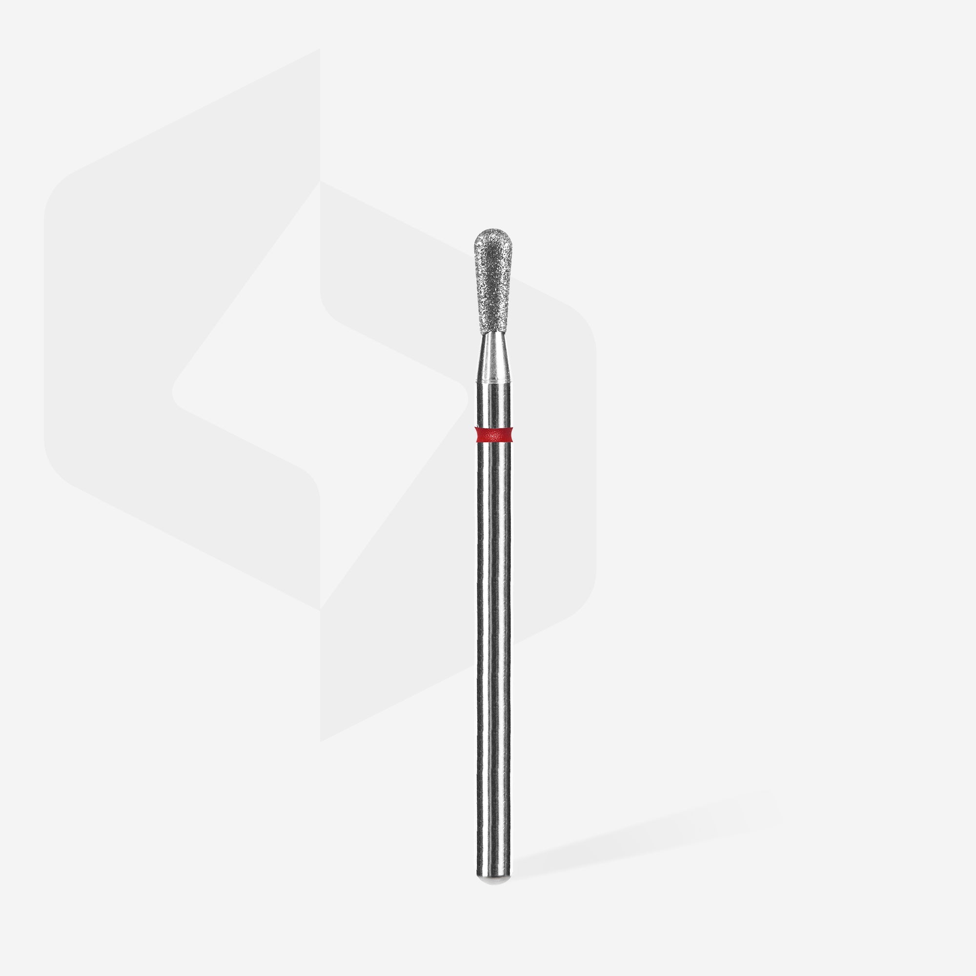 STALEKS EXPERT Frez diamentowy „Zapałka” czerwony, średnica 2,3 mm, część robocza 5 mm