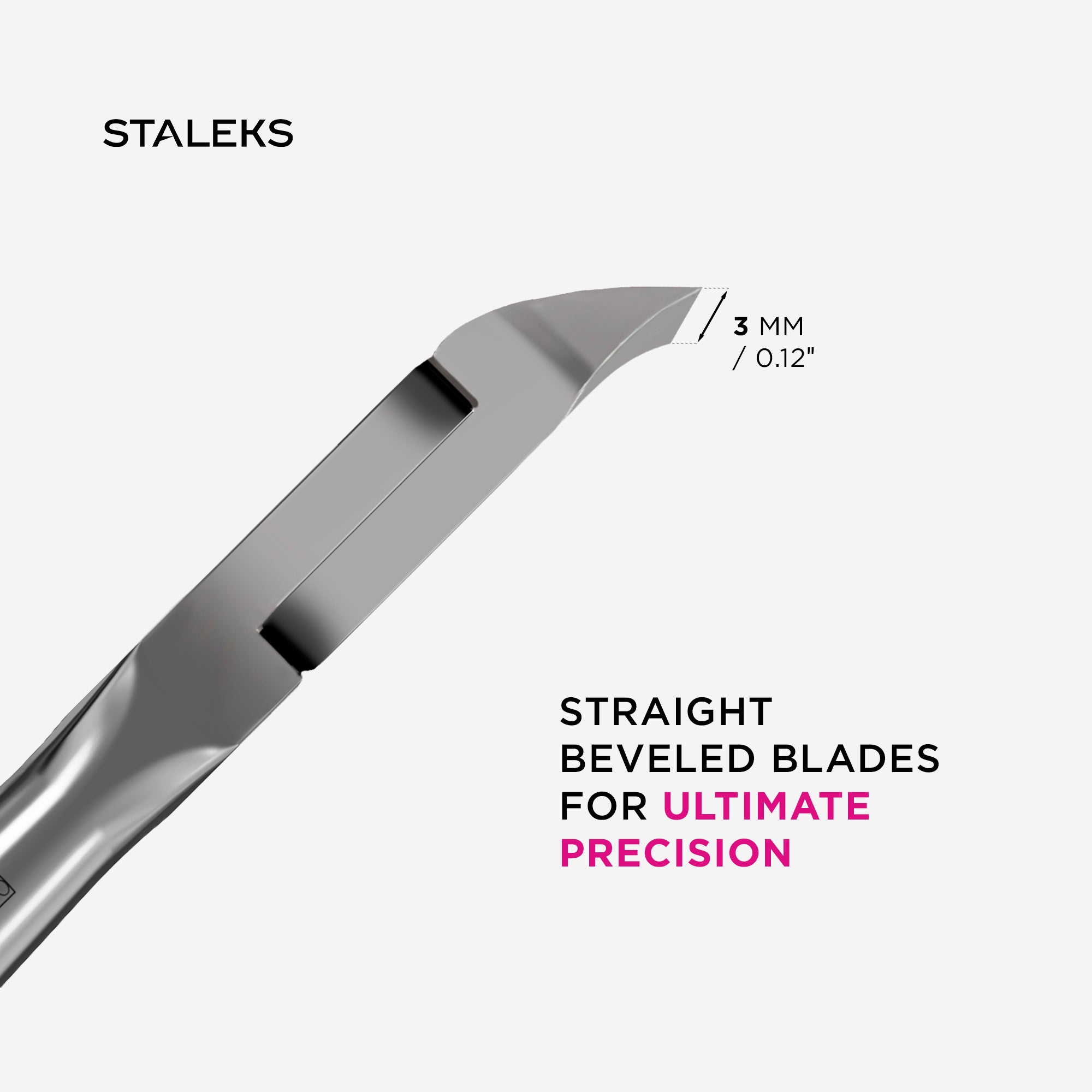STALEKS EXPERT 92 Mini Cążki profesjonalne do skórek, 3 mm