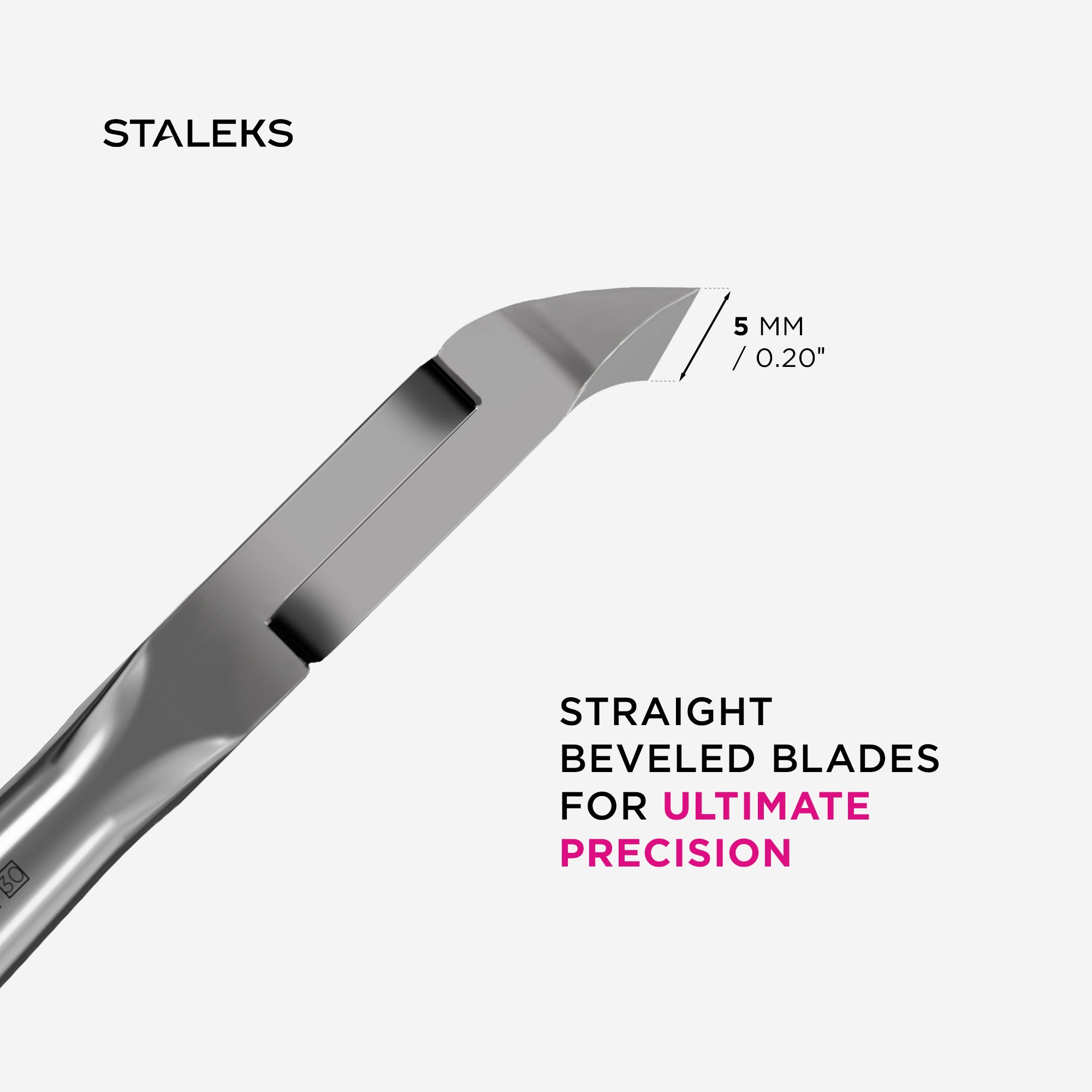 STALEKS EXPERT 92 Mini Cążki profesjonalne do skórek, 5 mm