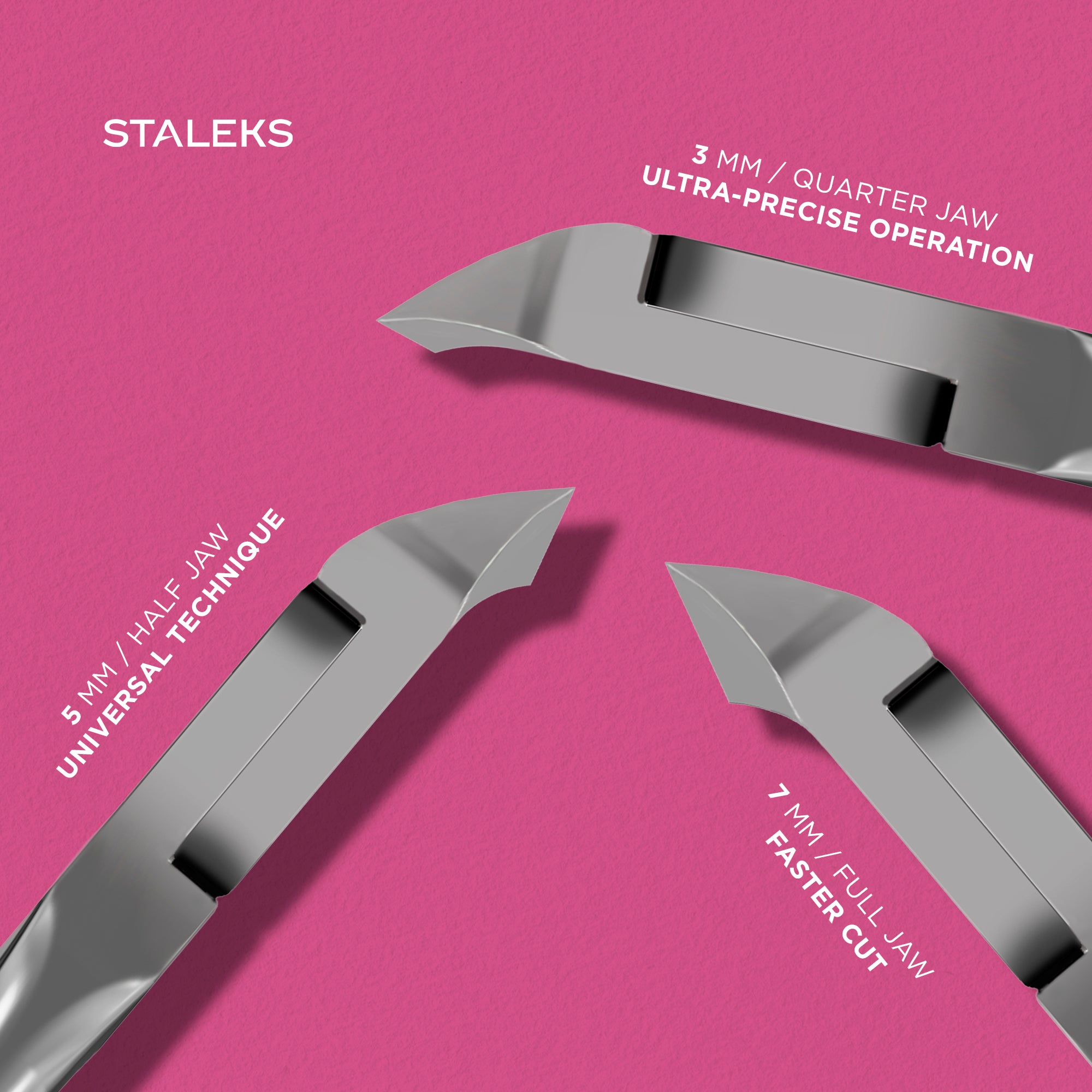 STALEKS EXPERT 92 Mini Cążki profesjonalne do skórek, 5 mm