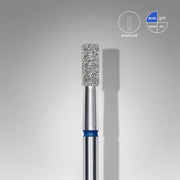 STALEKS EXPERT Frez diamentowy cylinder niebieski, średnica 2,5 mm, część robocza 6 mm