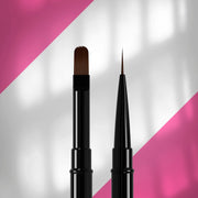 Pędzelek dwustronny EXPERT liner 10 mm / do żelu 11 mm