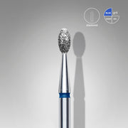 STALEKS EXPERT Frez diamentowy „oliwka” niebieski, średnica 2,5 mm, część robocza 5 mm