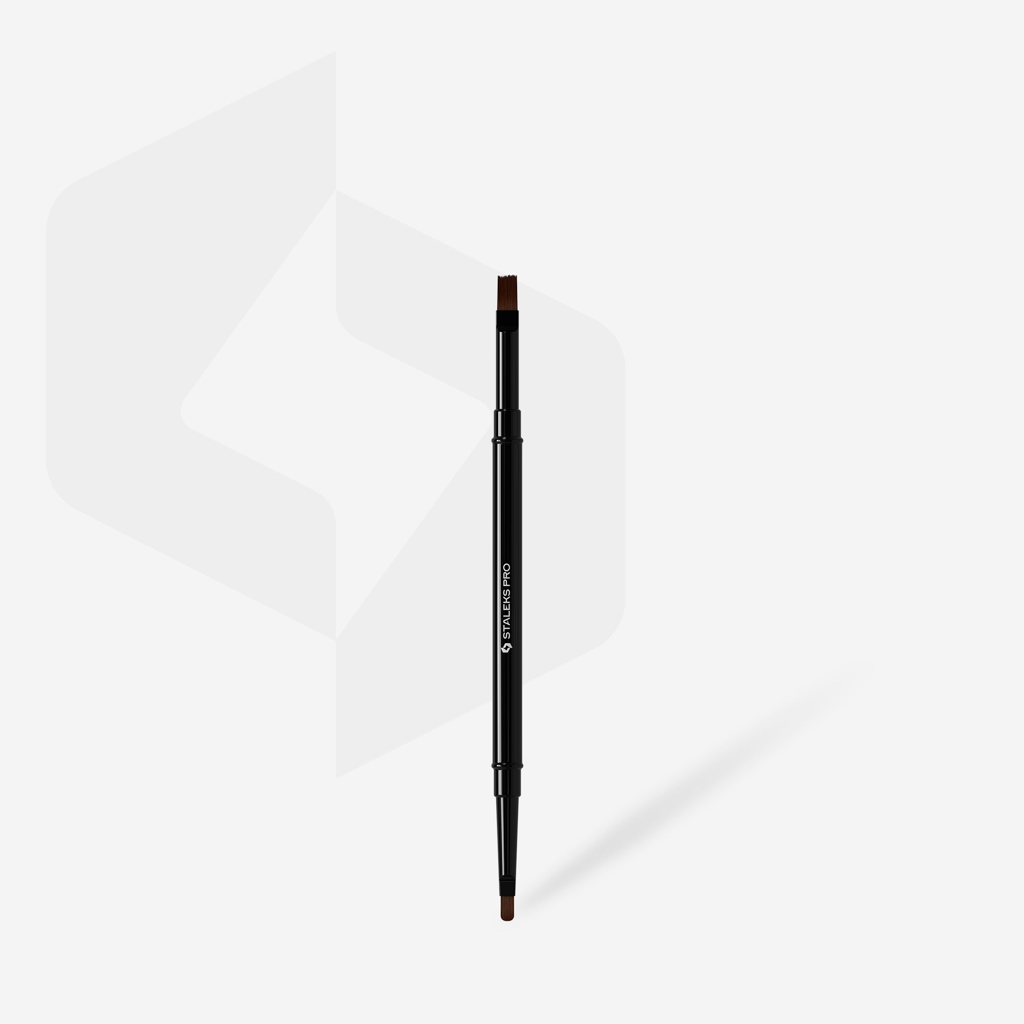 Pędzelek dwustronny EXPERT do żelu 7 mm /  do żelu 10 mm