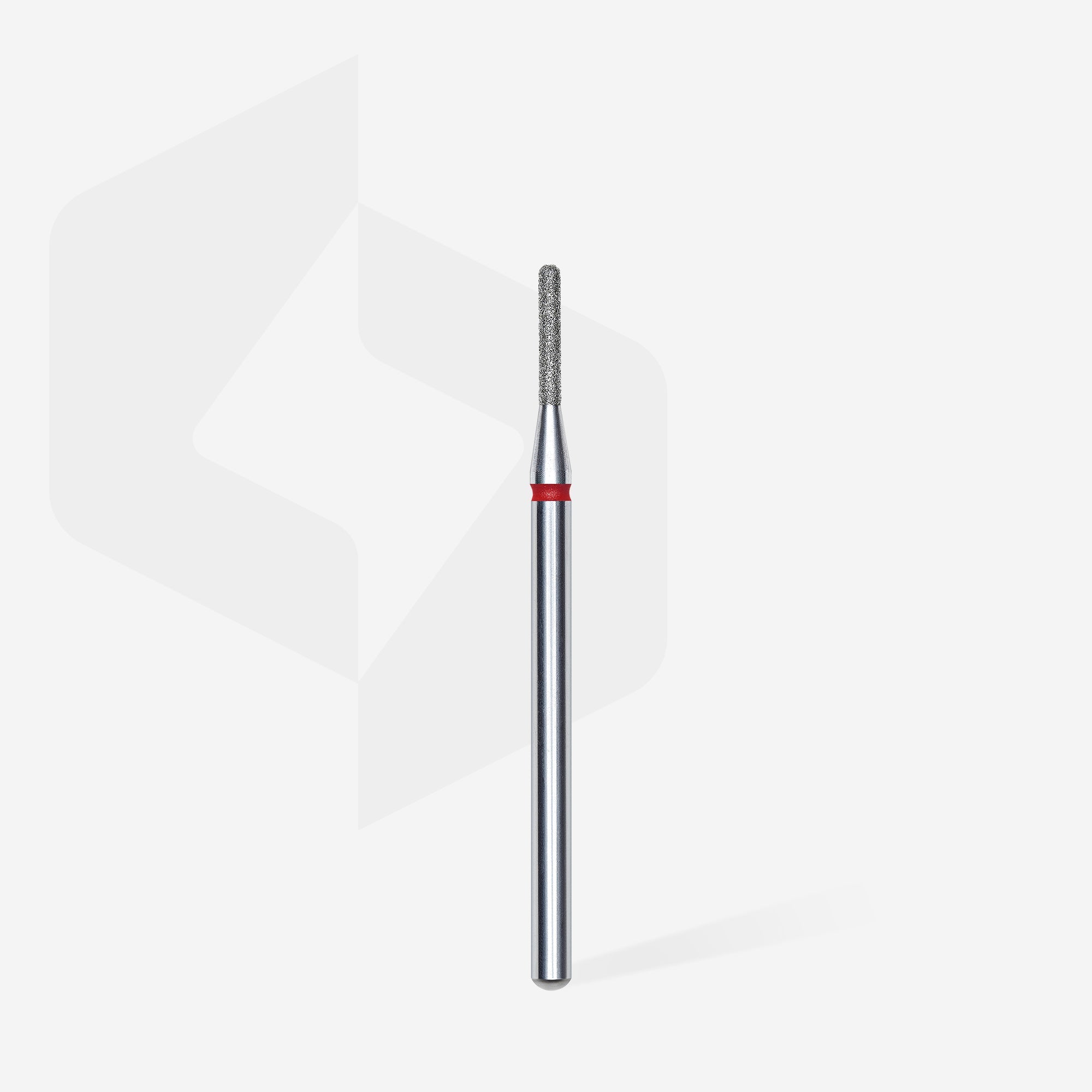 STALEKS EXPERT Frez diamentowy cylinder zaokrąglony czerwony, średnica 1,4 mm, część robocza 8 mm