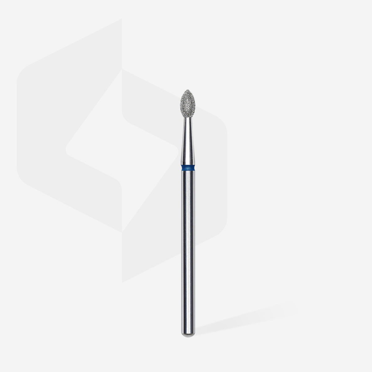 STALEKS EXPERT Frez diamentowy «Pączek ostry» niebieski, średnica 2,5 mm, część robocza 4,5 mm