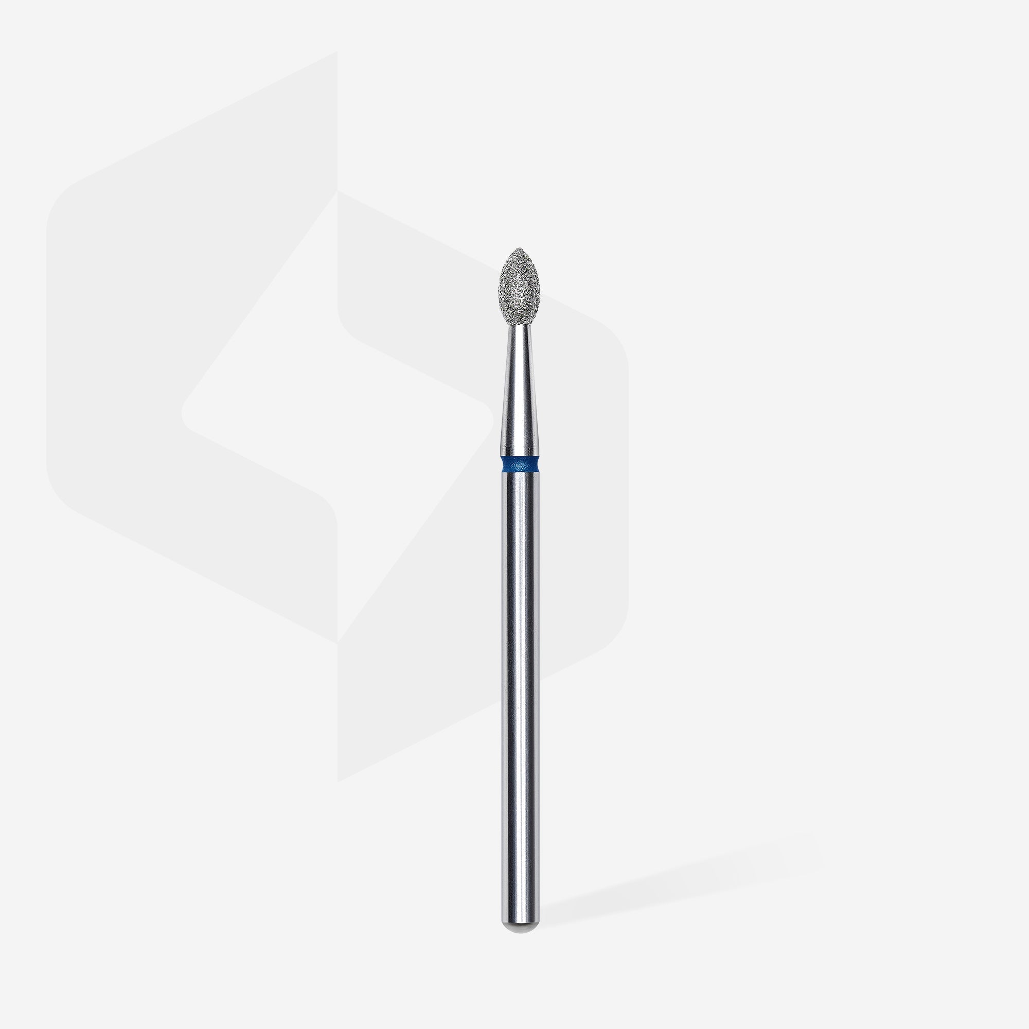 STALEKS EXPERT Frez diamentowy «Pączek ostry» niebieski, średnica 2,5 mm, część robocza 4,5 mm