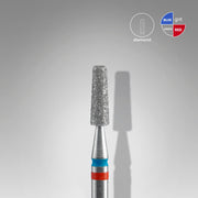 STALEKS EXPERT Frez diamentowy DUO „stożek” czerwono-niebieski, średnica 2,5 mm, część robocza 8 mm