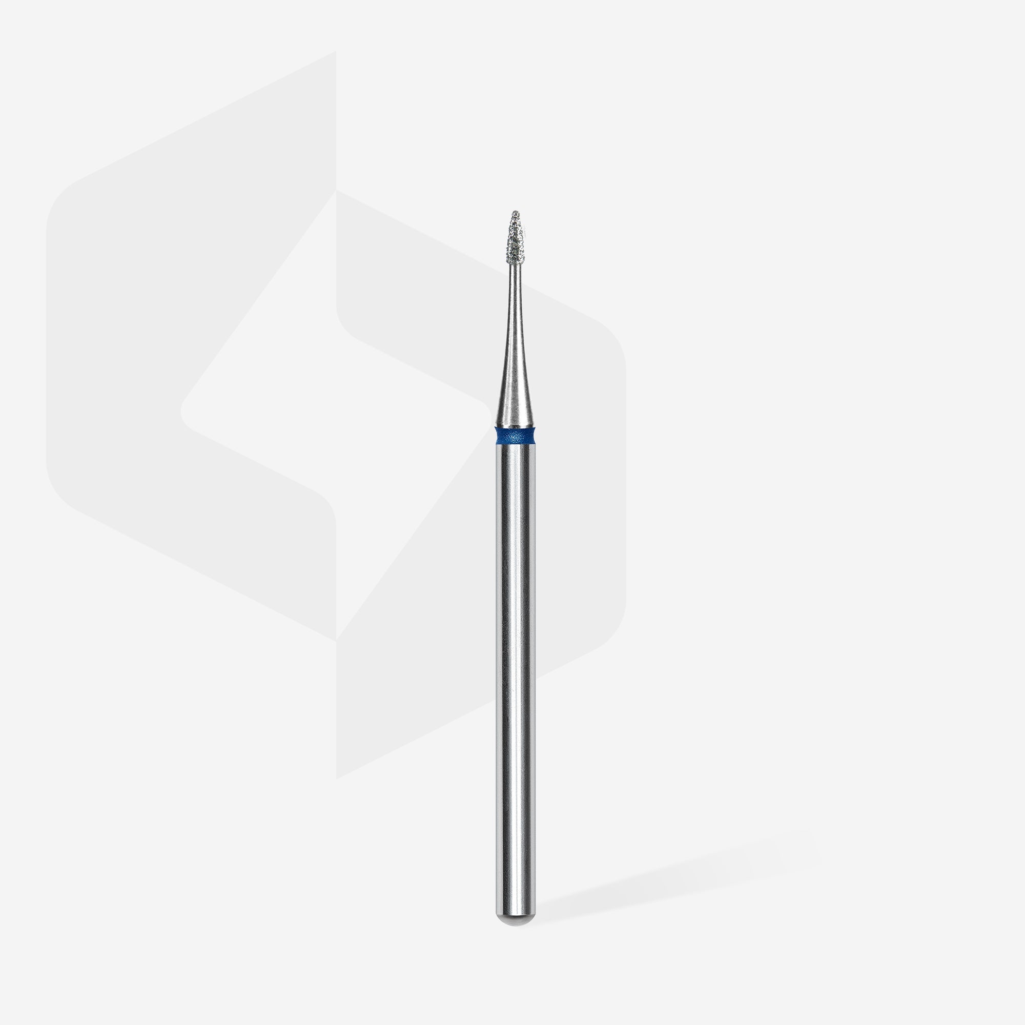 STALEKS EXPERT Frez diamentowy „płomień mini” niebieski, średnica 1 mm, część robocza 3 mm