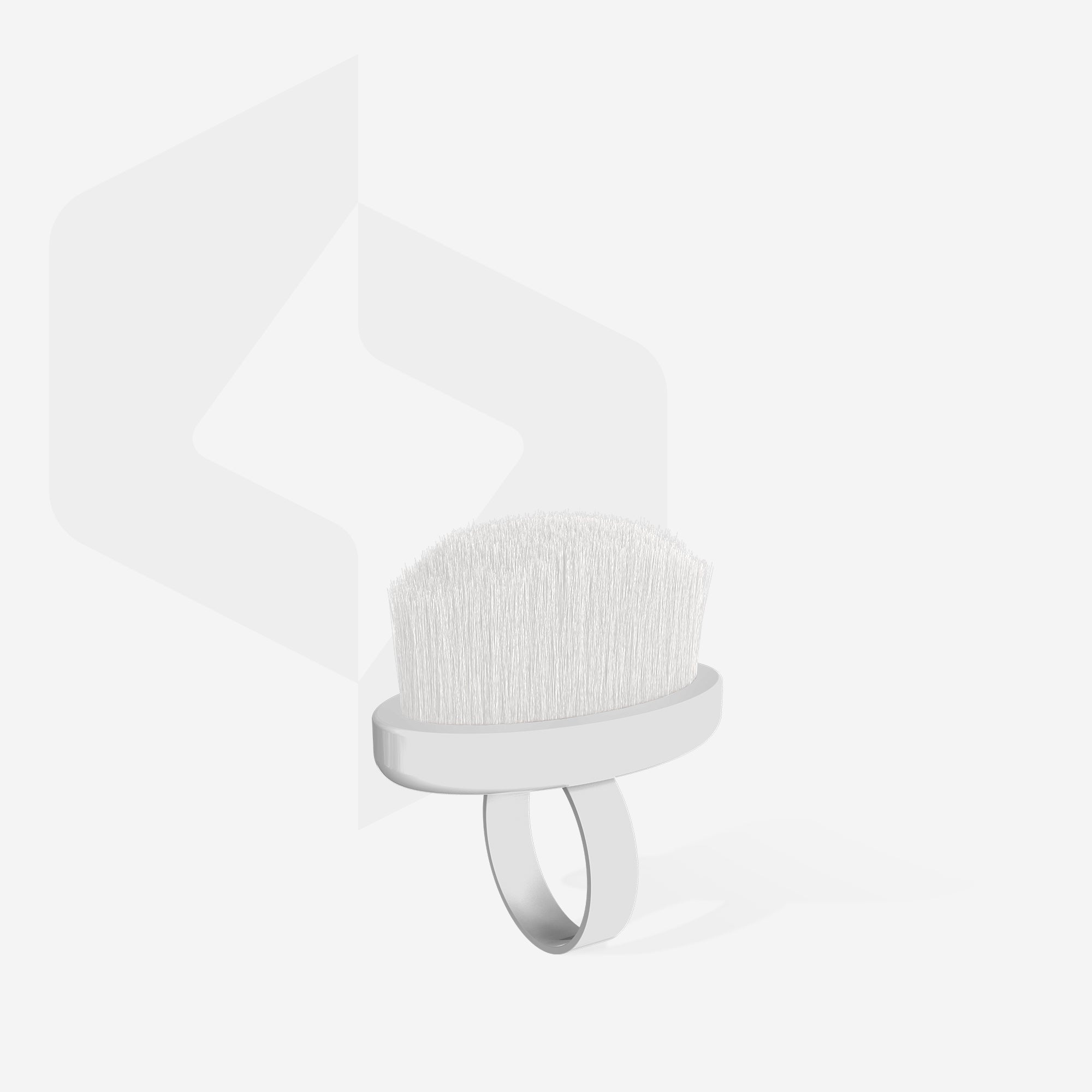STALEKS EXPERT 03 Mini Манікюрна щіточка-кільце для видалення пилу (10 шт)