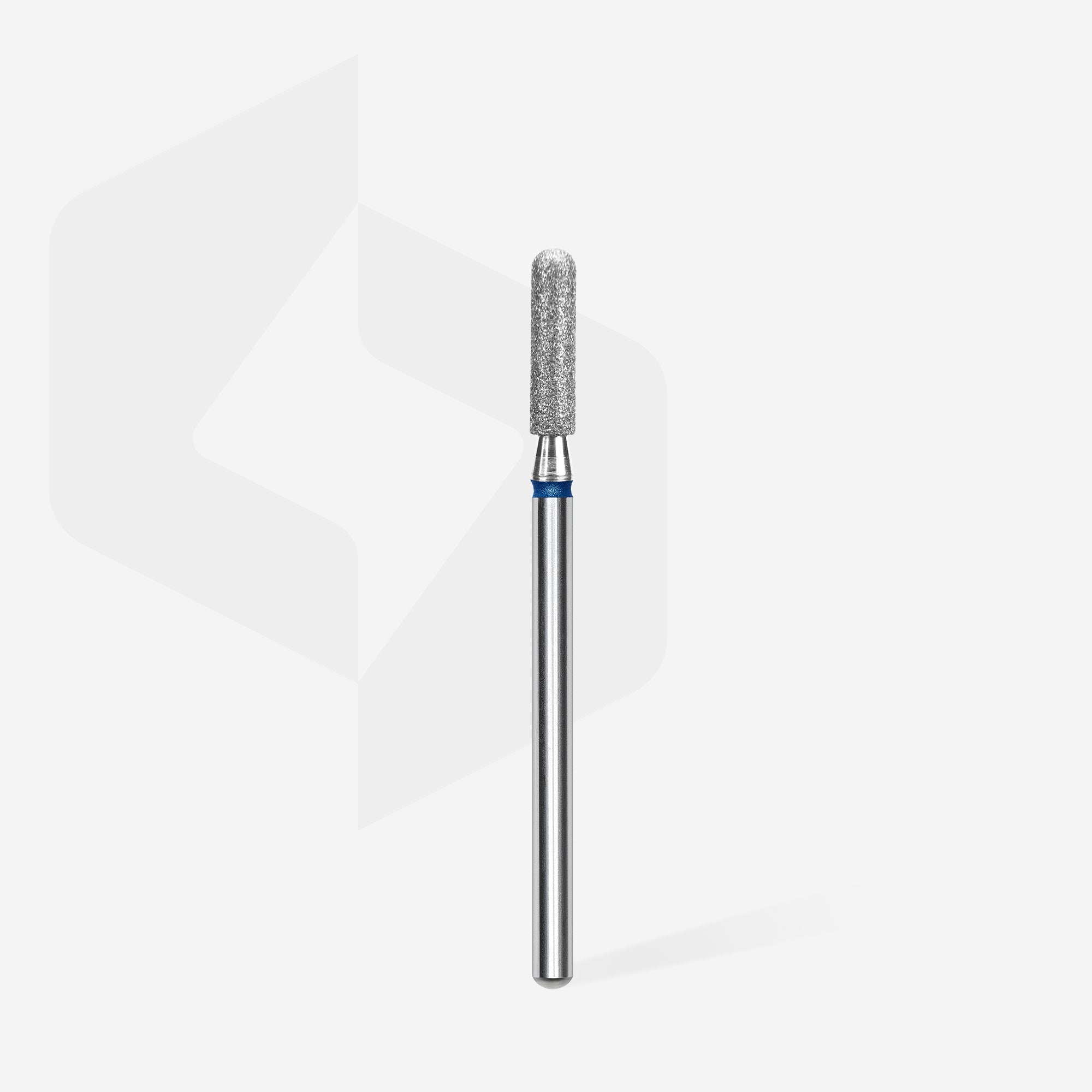 STALEKS EXPERT Frez diamentowy cylinder zaokrąglony niebieski, średnica 2,5 mm, część robocza 10 mm
