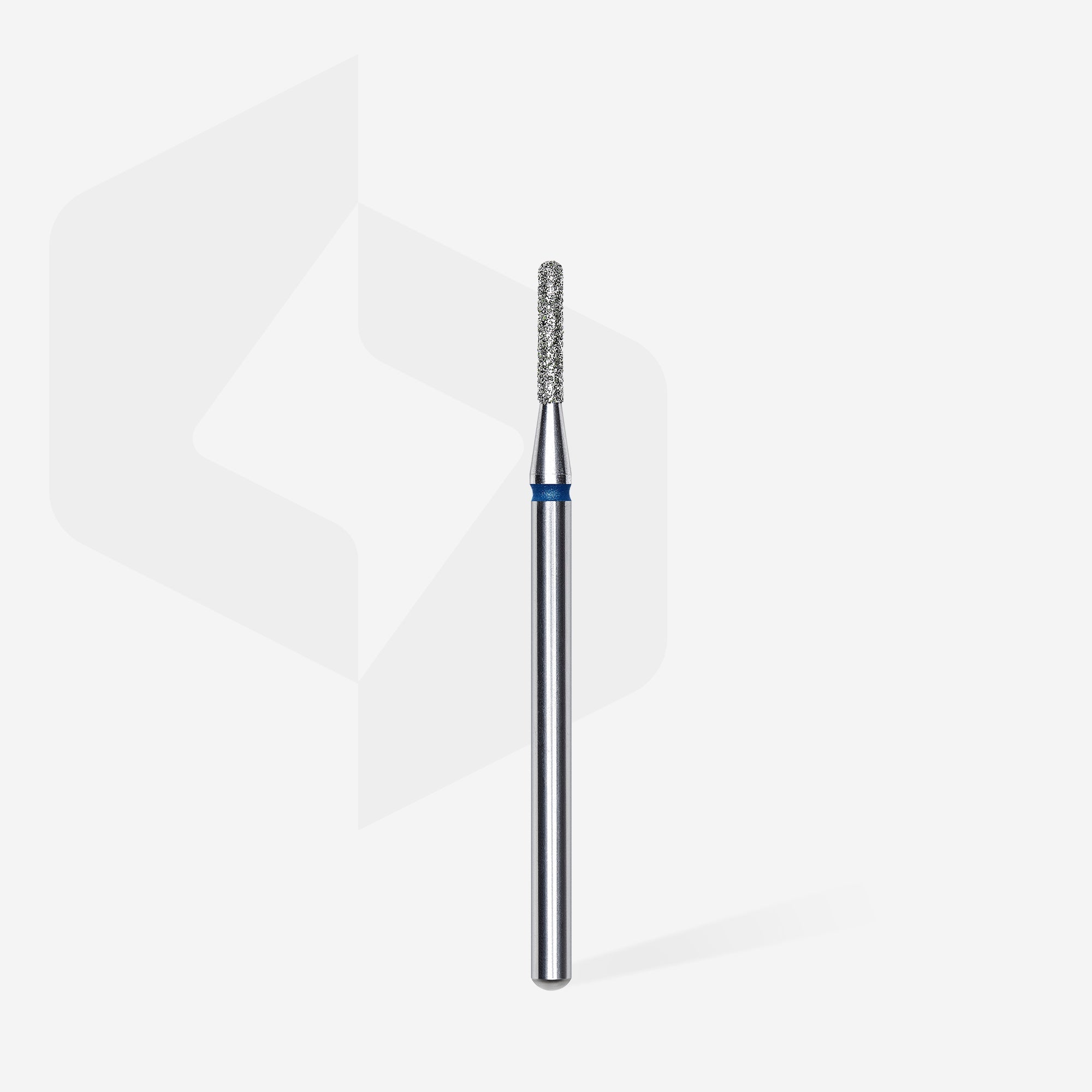 STALEKS EXPERT Frez diamentowy cylinder zaokrąglony niebieski, średnica 1,4 mm, część robocza 8 mm