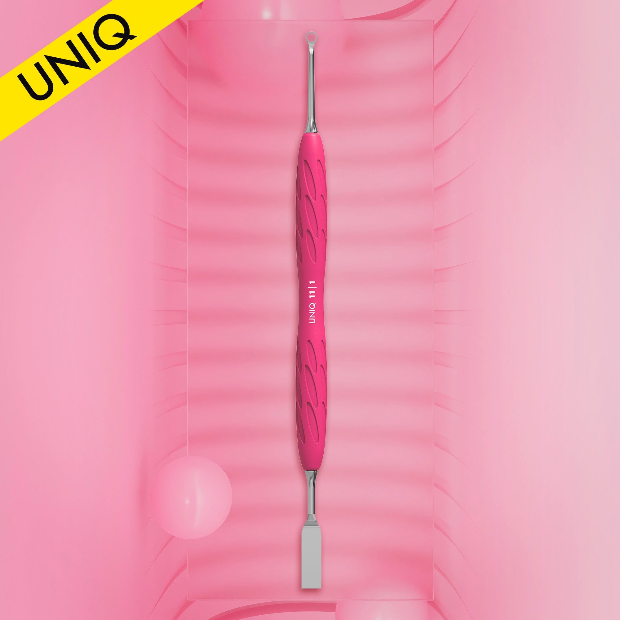 STALEKS UNIQ 11 TYPE 1 Gummy Пушер плаский прямий та кільце