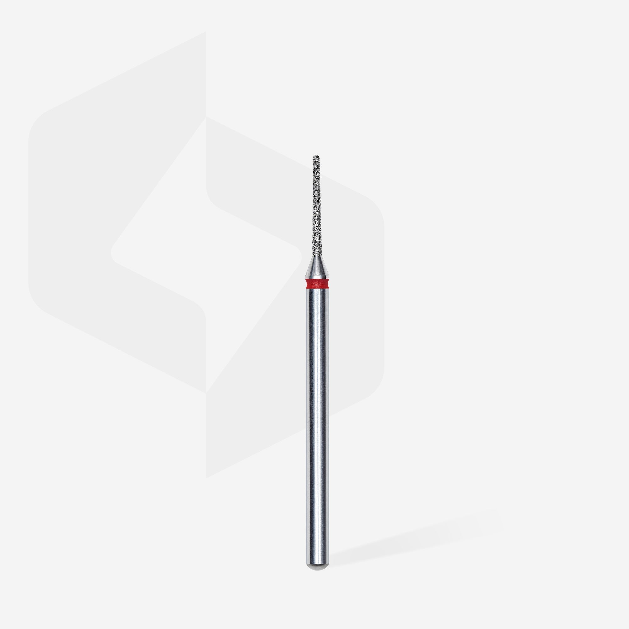 STALEKS EXPERT Frez diamentowy „igła” czerwony, średnica 1 mm, część robocza 10 mm