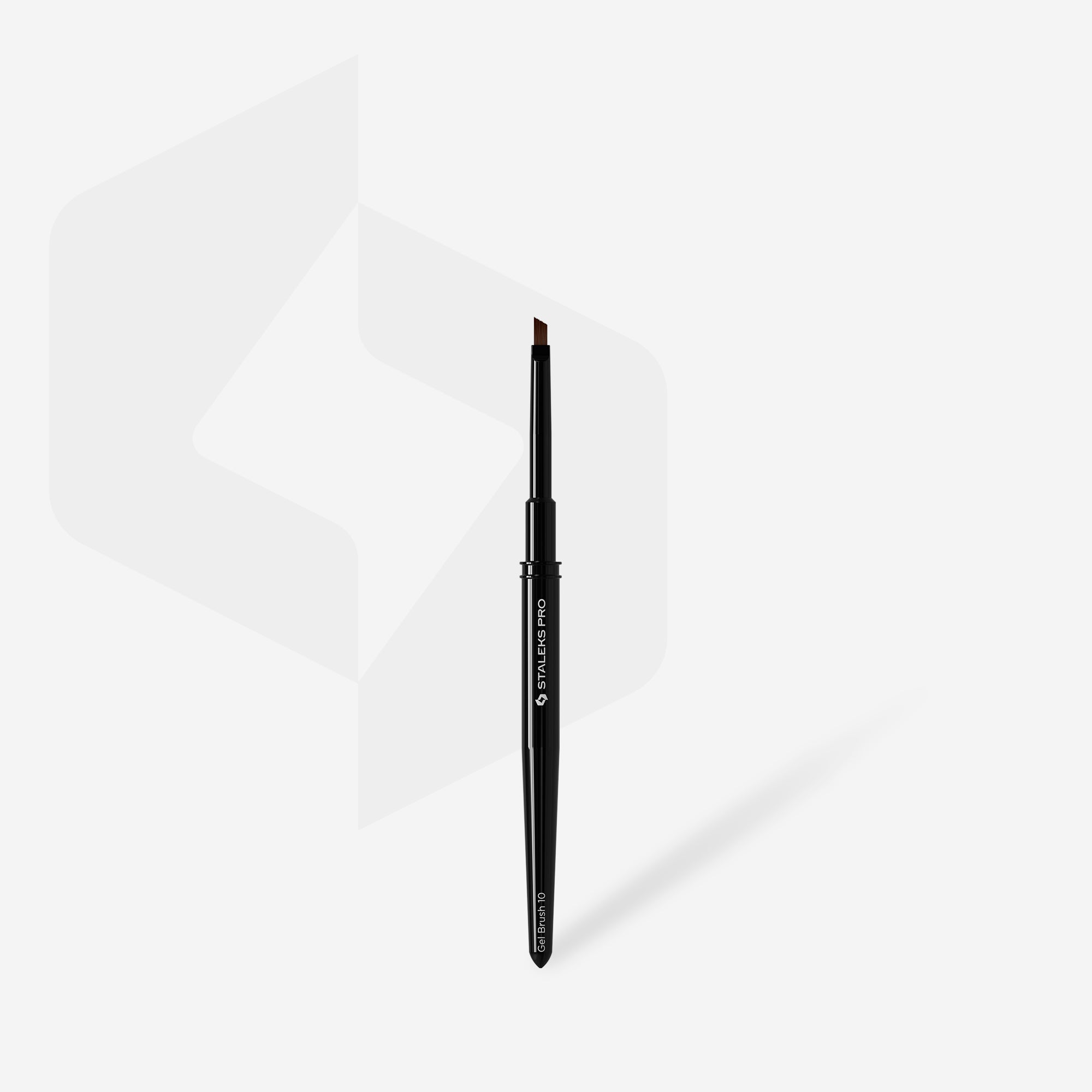 Pędzelek do żelu skośny EXPERT szerokość 4 mm/długość 7 mm