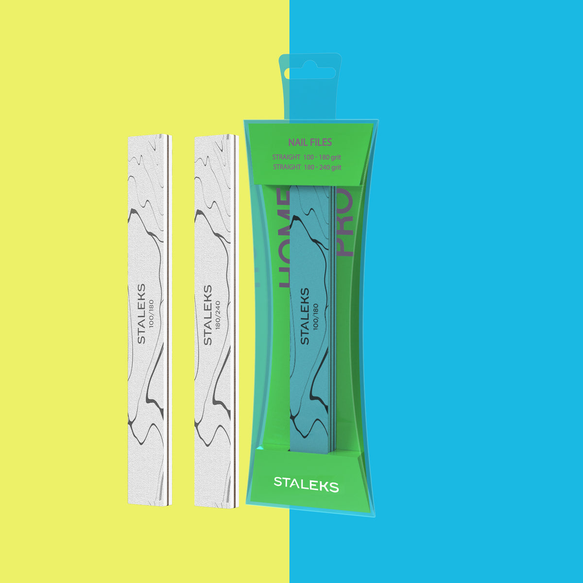 STALEKS Pilnik mineralny prosty HOME PRO 20 100/180/240, 2 szt