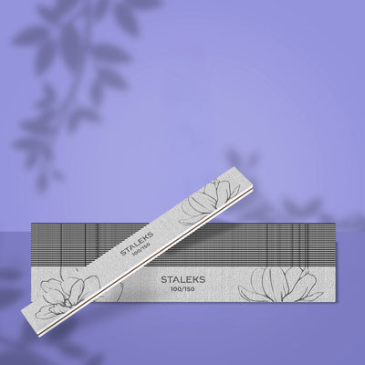 STALEKS EXPERT 20 Mineralny pilnik do paznokci prosta, 100/150 grit (25 szt)