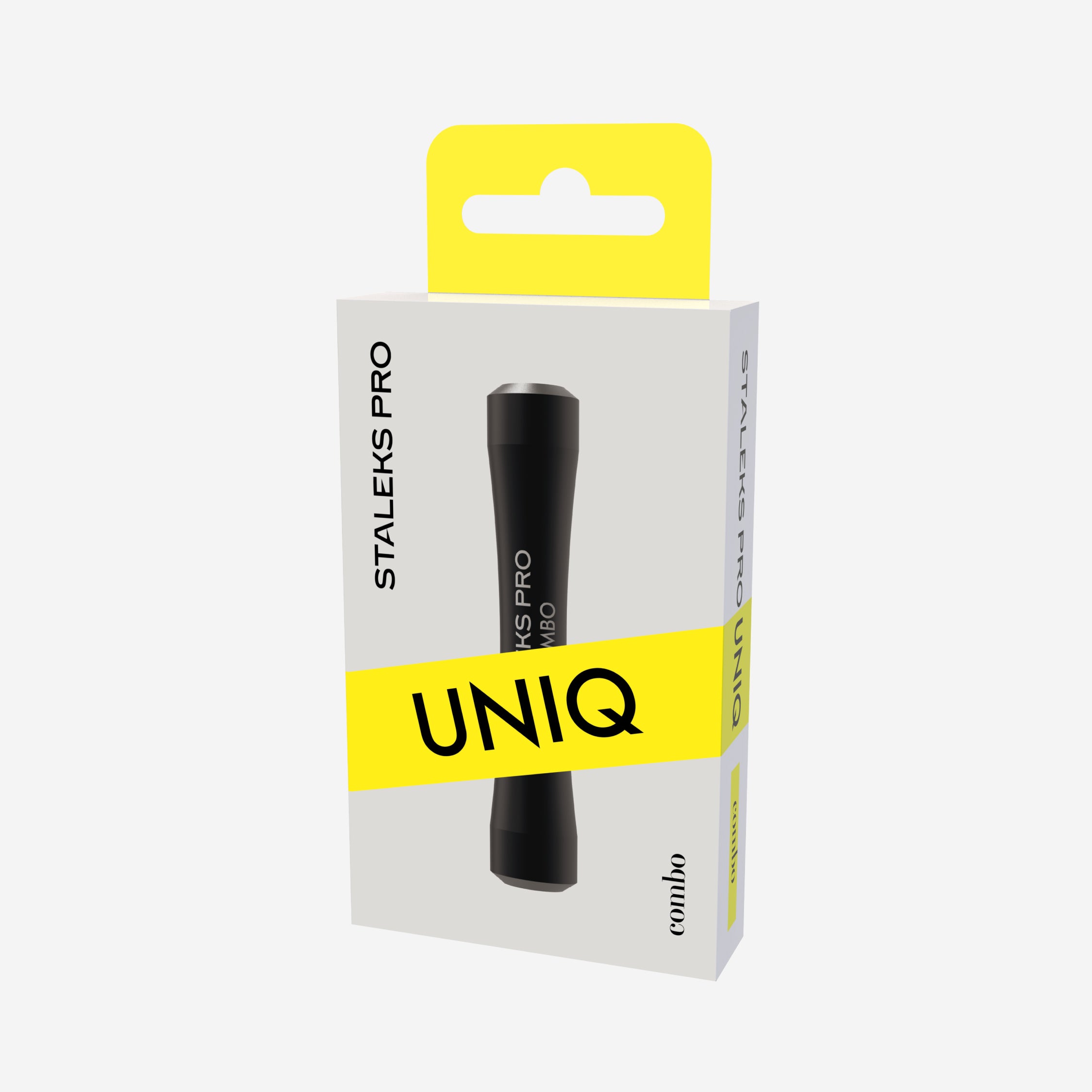 STALEKS UNIQ 10b Combo Ручка лопатки для змінних робочих частин (чорна)