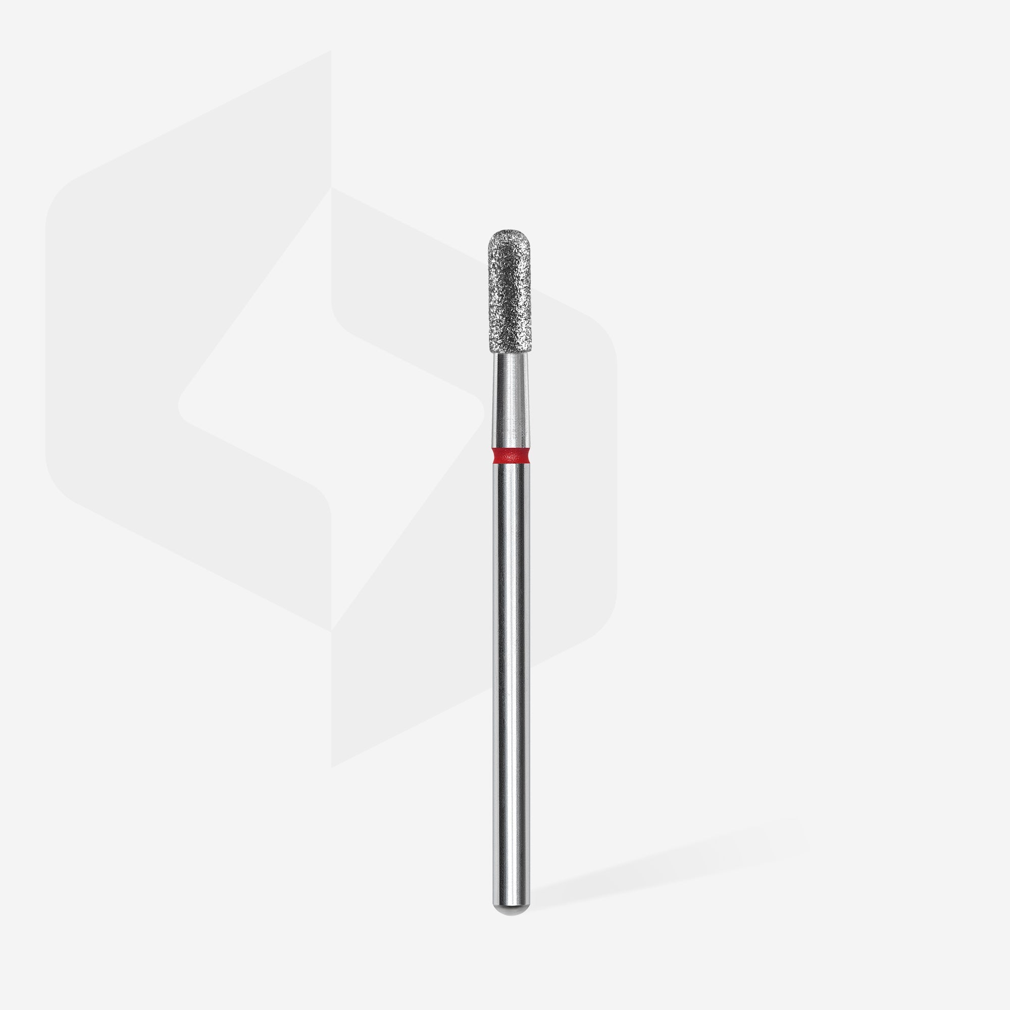 STALEKS EXPERT Frez diamentowy Cylinder zaokrąglony czerwony, średnica 2,3 mm, część robocza 6,5 mm