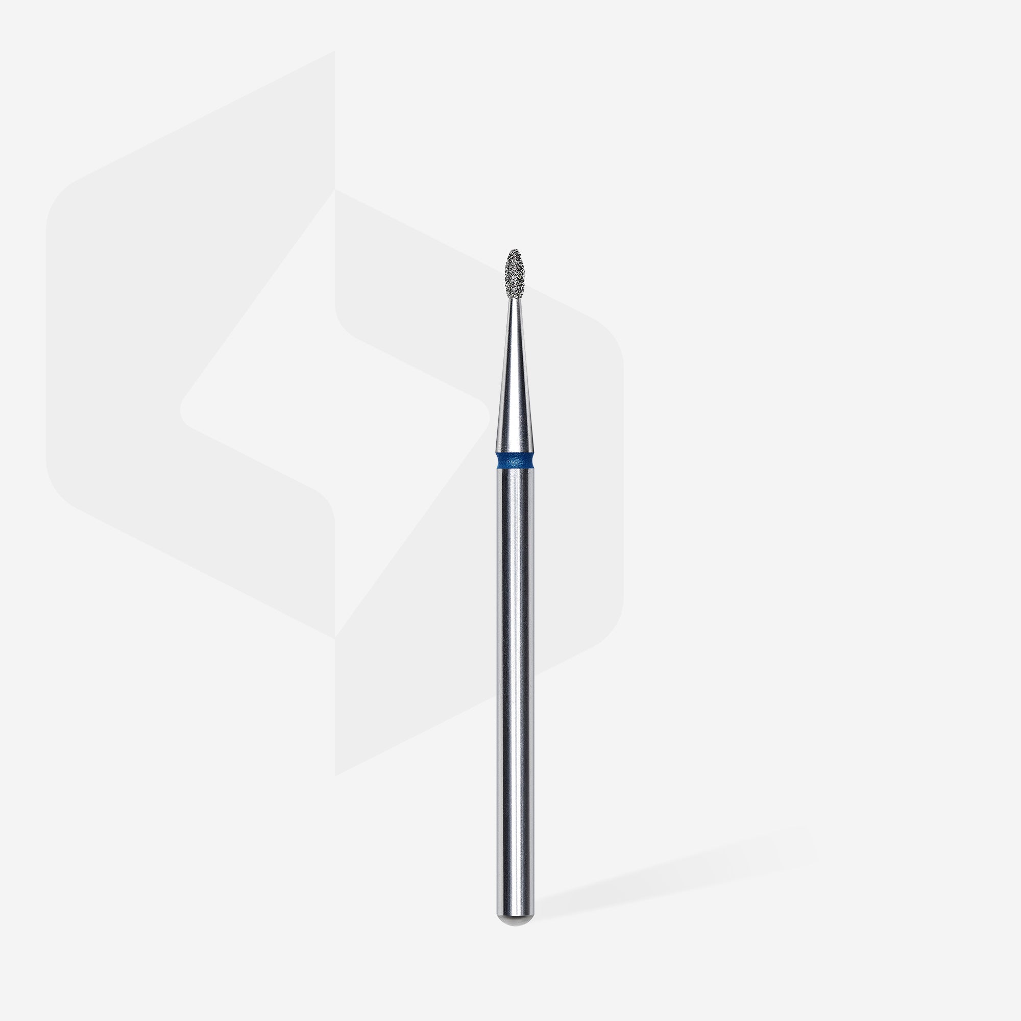 STALEKS EXPERT Frez diamentowy «pączek zaokrąglony» niebieski, średnica 1,2 mm, część robocza 3 mm