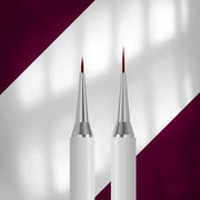 STALEKS EXCLUSIVE 01/11 Двостороння кисть лайнер 7 мм / для гелю 12 мм
