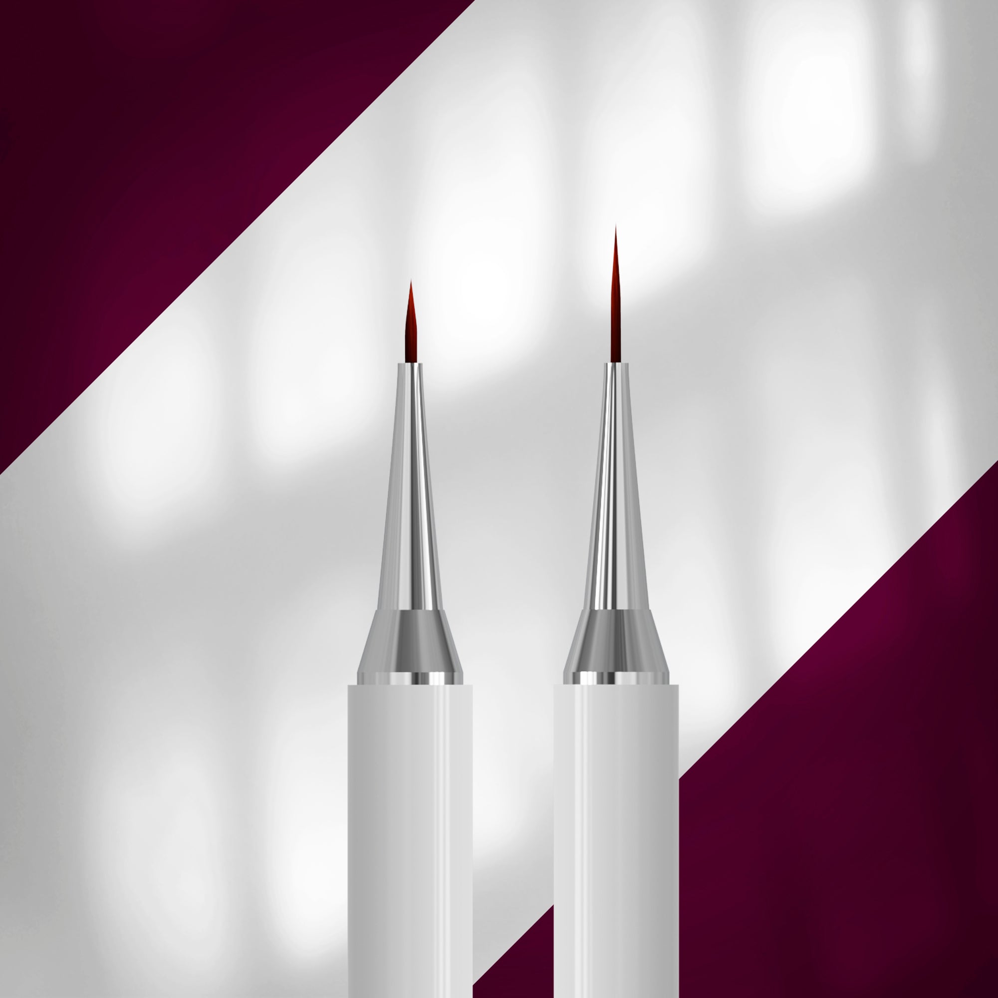 STALEKS EXCLUSIVE 01/11 Dwustronny pędzel liner 7 mm / do żelu 12 mm
