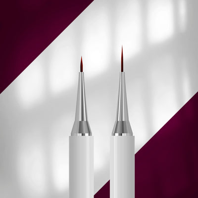 STALEKS EXCLUSIVE 01/11 Dwustronny pędzel liner 7 mm / do żelu 12 mm