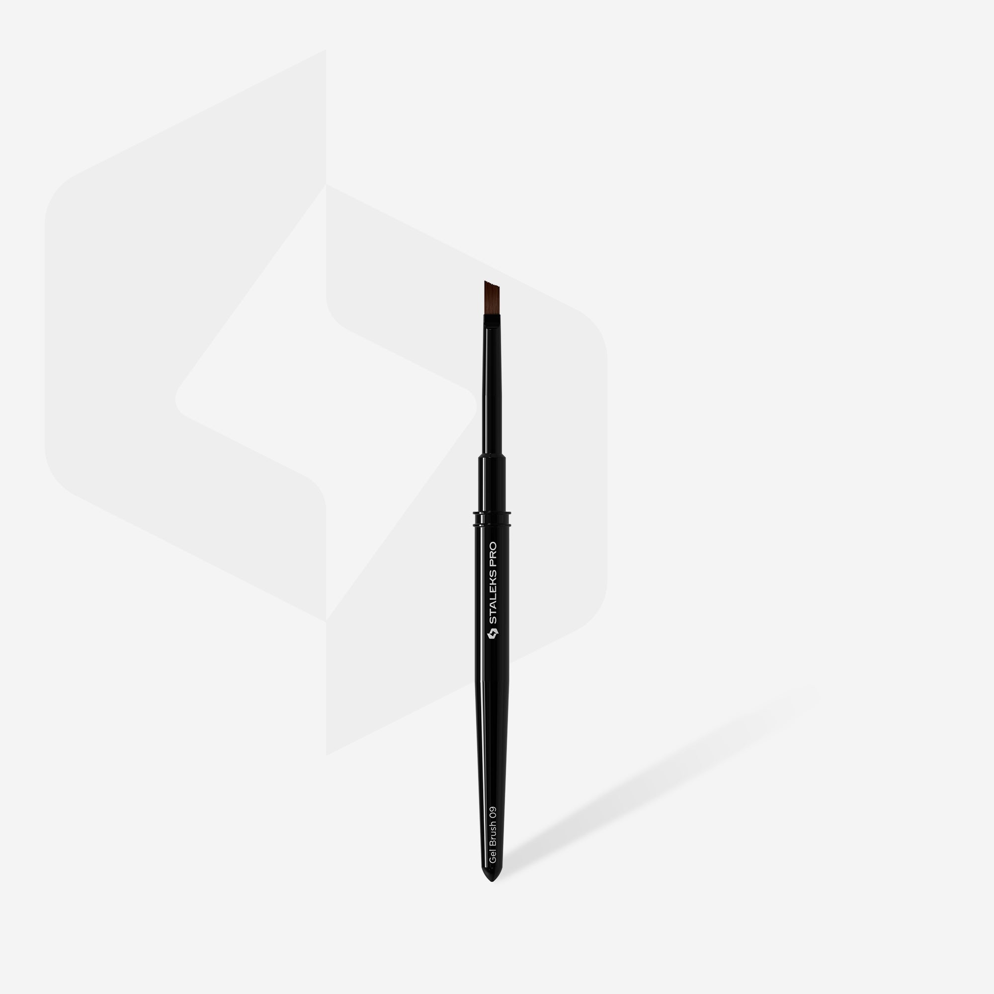 Pędzelek do żelu skośny EXPERT szerokość 6 mm/długość 9 mm