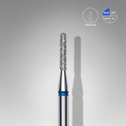 STALEKS EXPERT Frez diamentowy cylinder zaokrąglony niebieski, średnica 1,4 mm, część robocza 8 mm