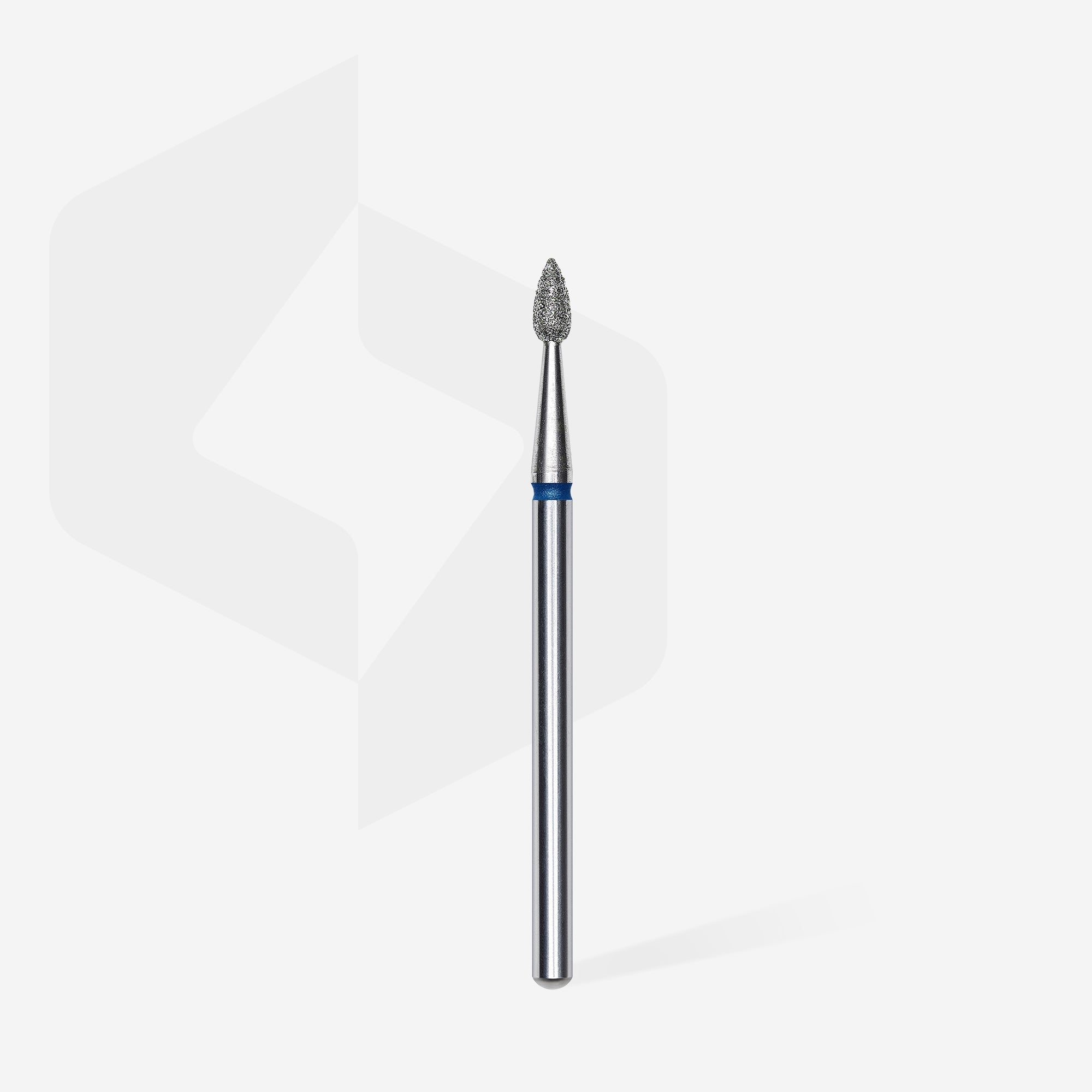 STALEKS EXPERT Frez diamentowy typu „kropla” niebieski, średnica 2,3 mm, część robocza 5 mm