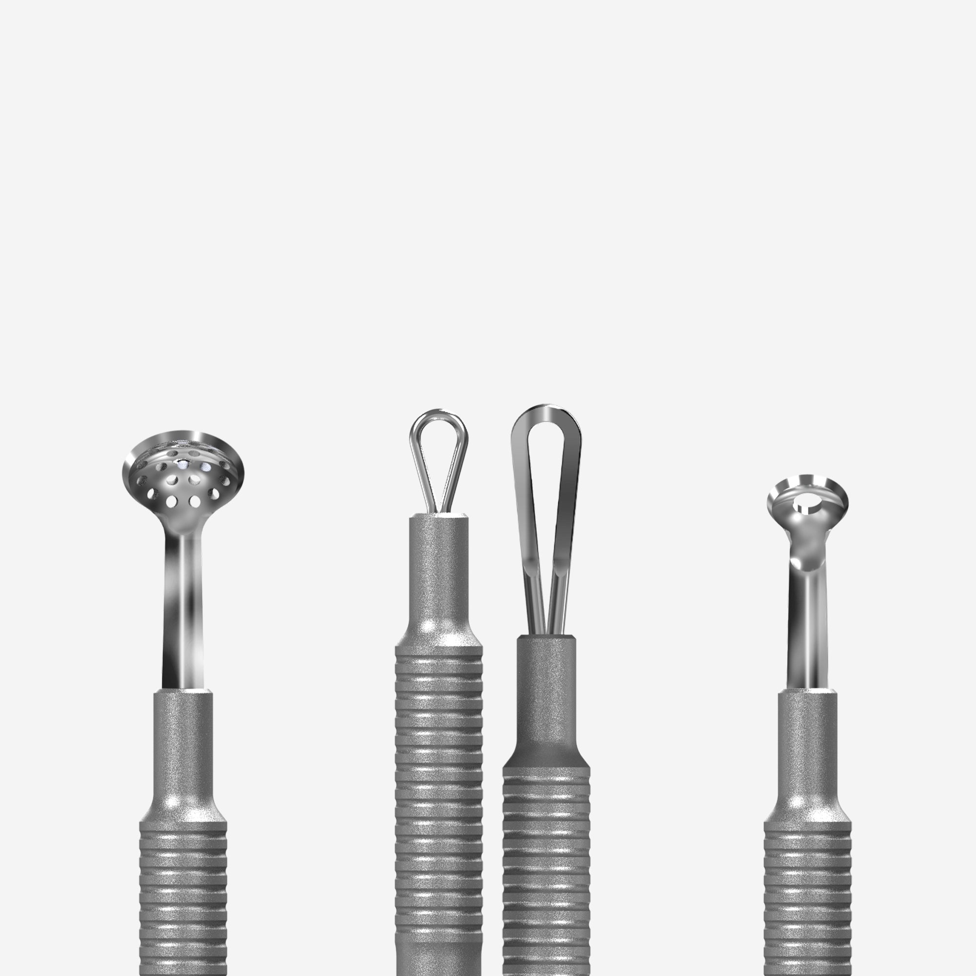 STALEKS Zestaw kosmetyczny HOME PRO (Uno, okrągła łyżka cedzakowa z 19 otworami i pętla dwustronna)