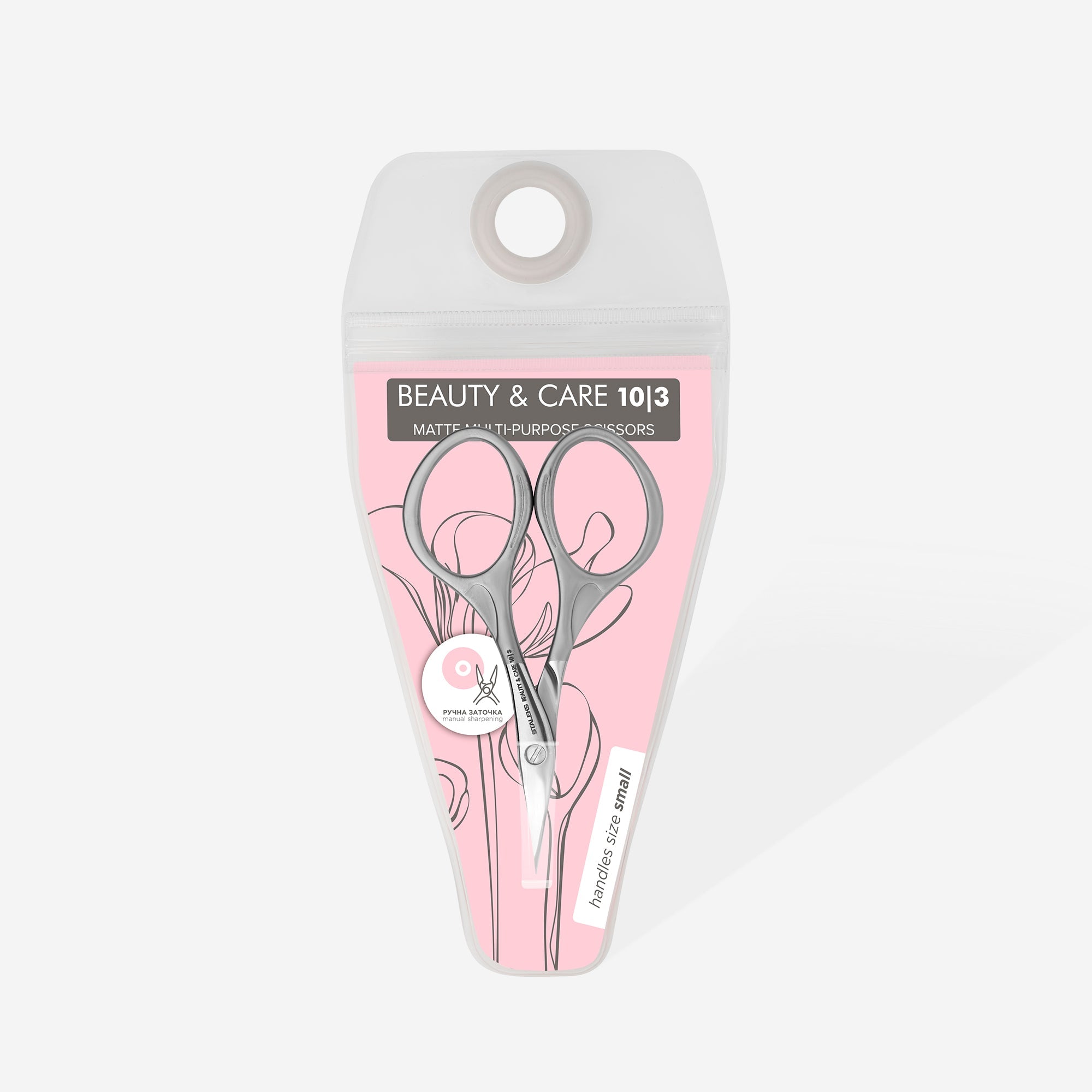 Ножиці універсальні матові BEAUTY & CARE 10 TYPE 3