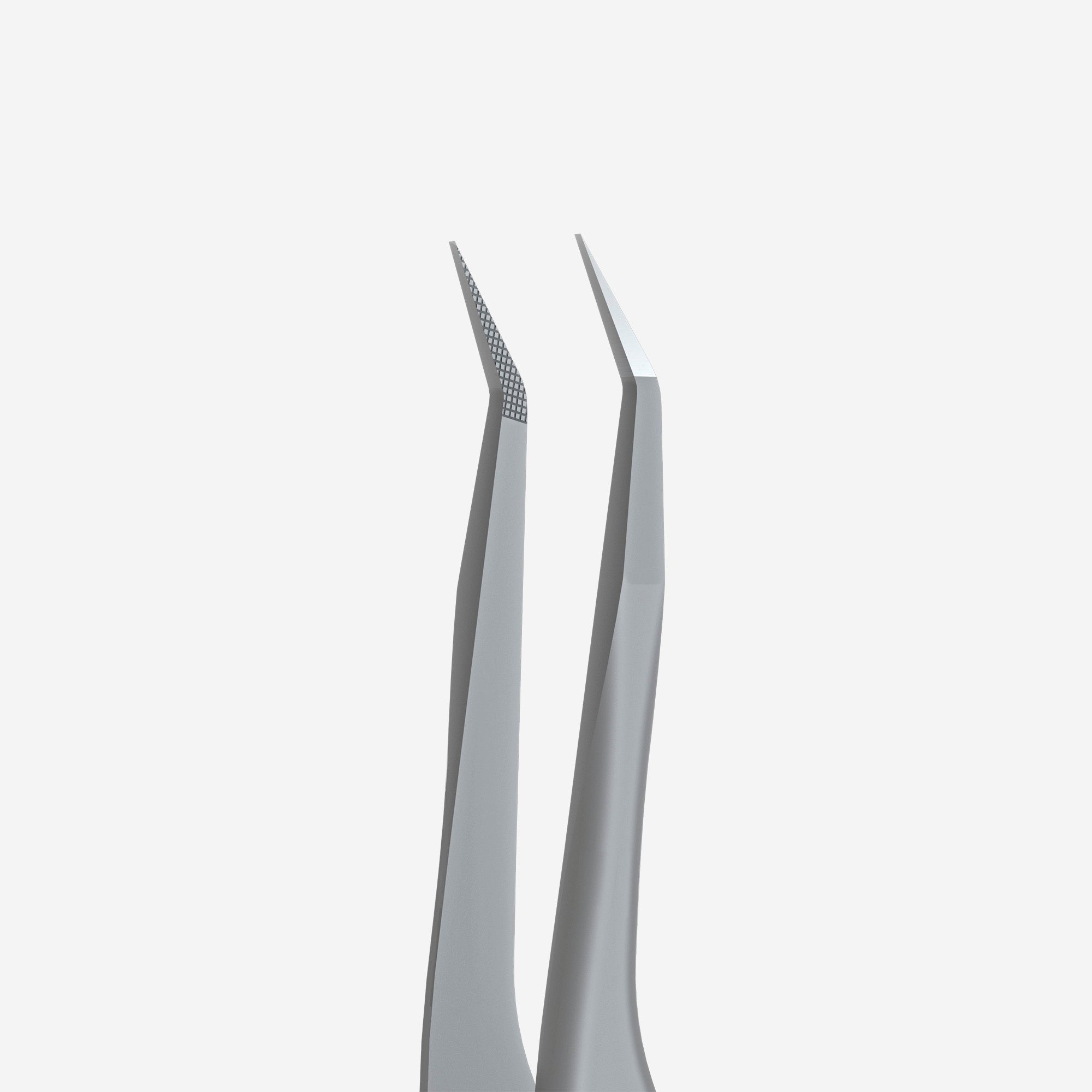 STALEKS EXPERT 45 TYPE 8 Професійний пінцет для нарощування вій з насічками, mini L