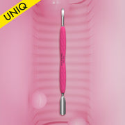 STALEKS UNIQ 10 TYPE 6 Gummy Pusher okrągły szeroki i pika (Różowy)