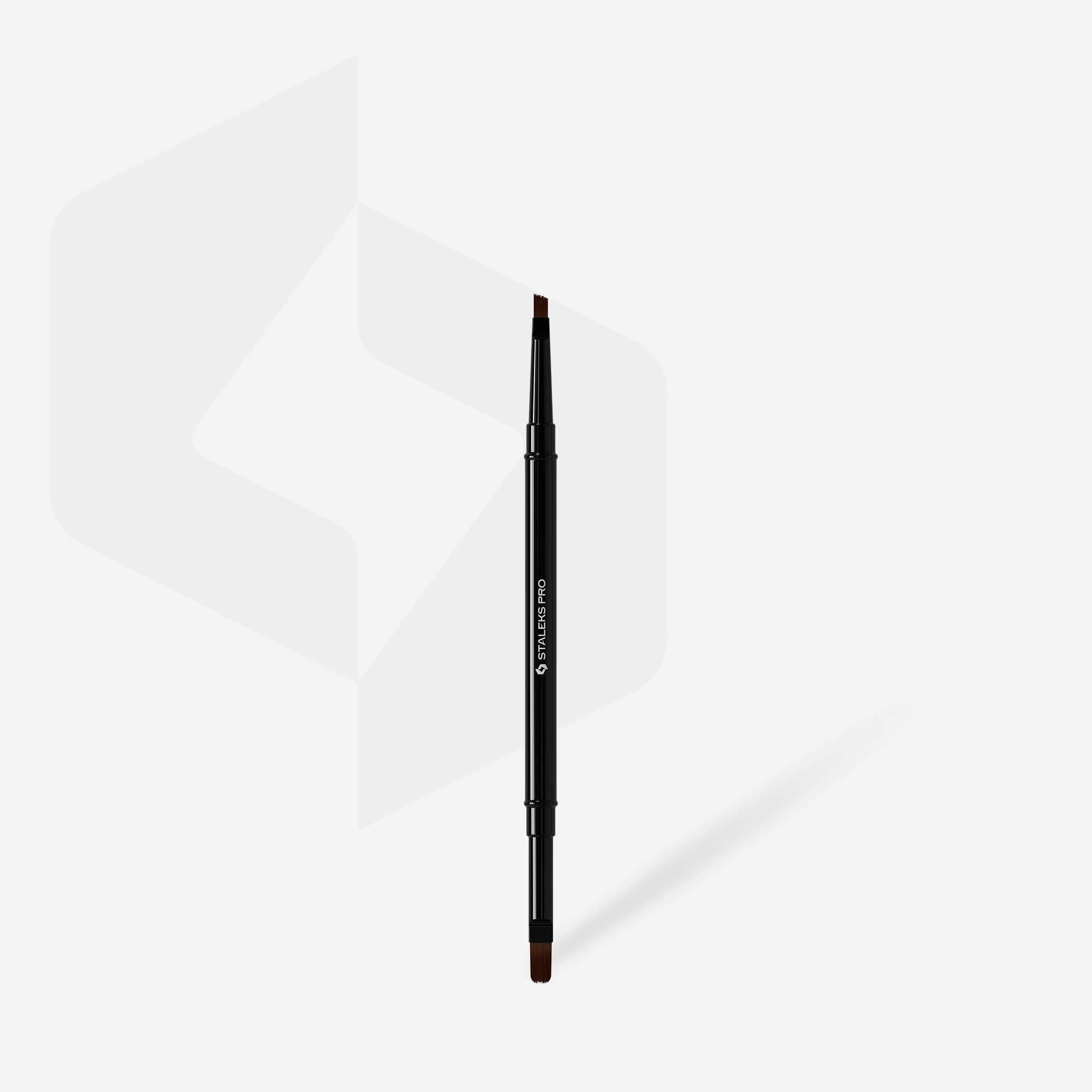 Pędzelek dwustronny EXPERT do żelu 11 mm / do żelu 7 mm