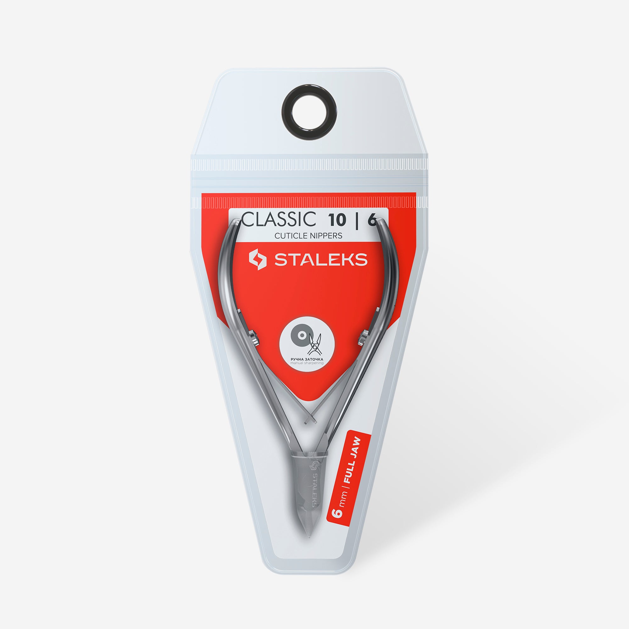 STALEKS CLASSIC 10 Cążki do skóry, 6 mm