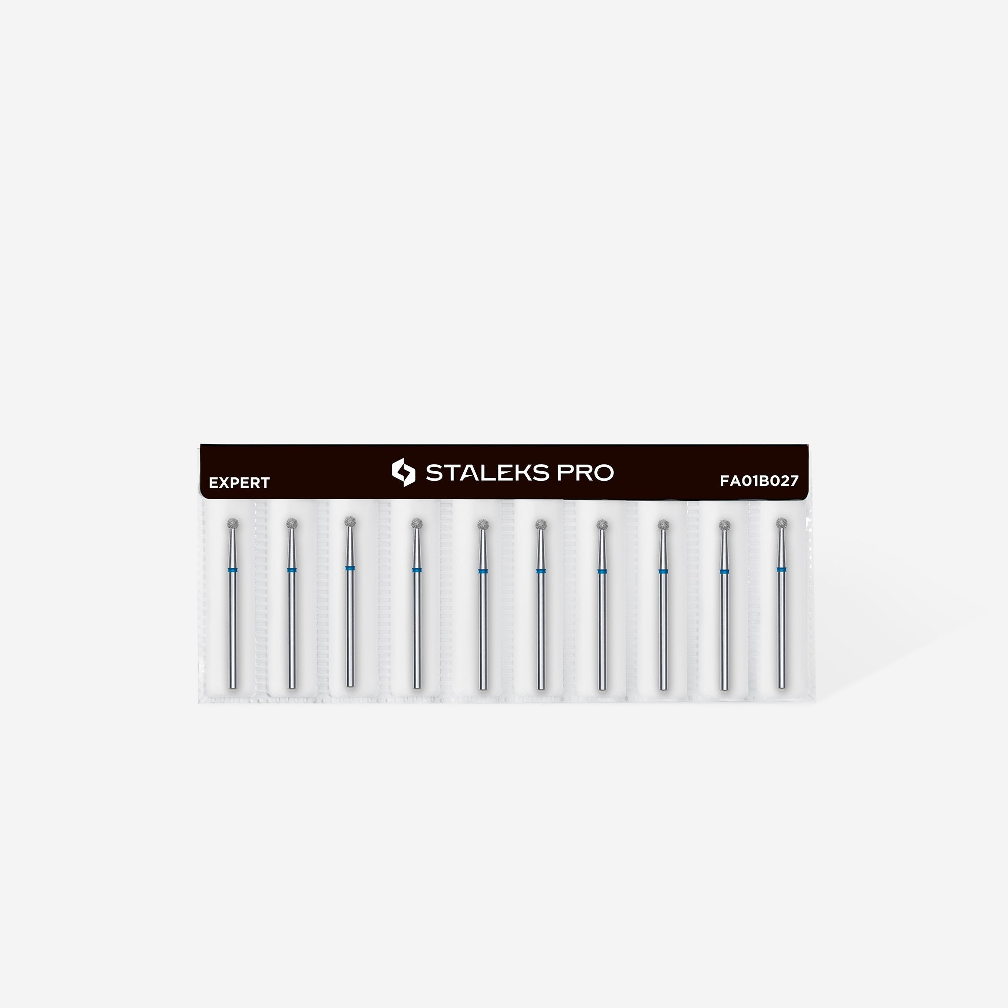 STALEKS EXPERT Freza diamentowa «Kula» niebieska, średnica 2,7 mm