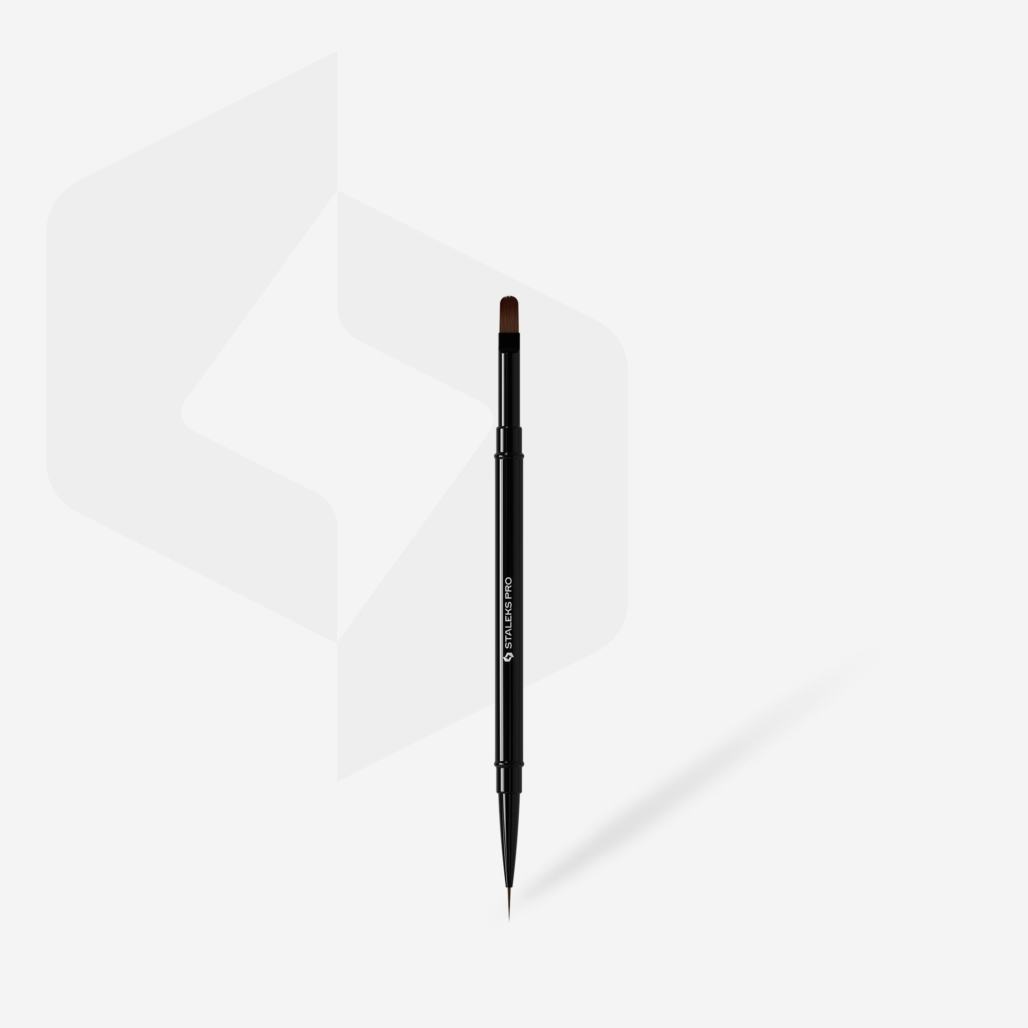 Pędzelek dwustronny EXPERT liner 10 mm / do żelu 11 mm