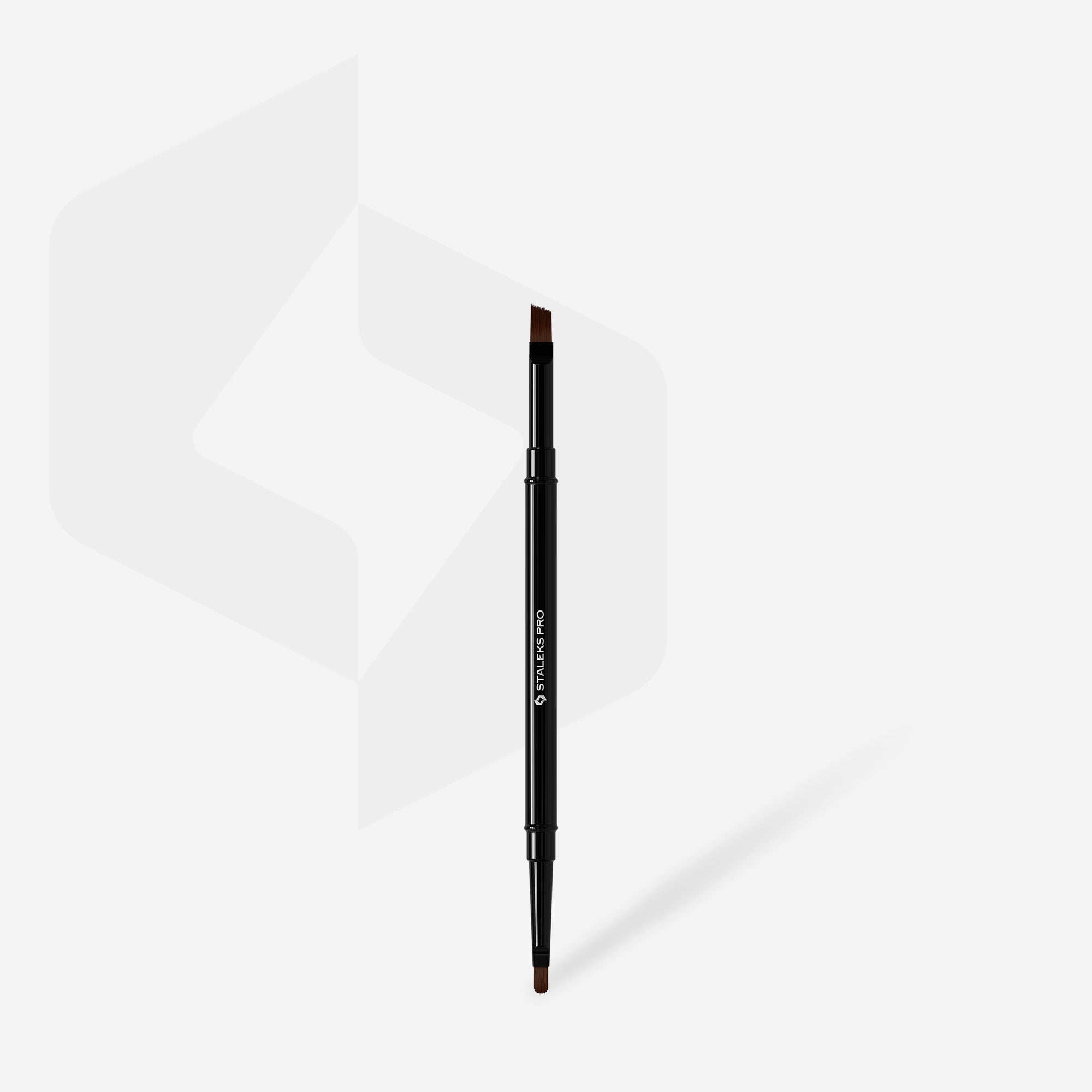 STALEKS EXPERT 04/09 Dwustronna szczotka do żelu 7 mm/do żelu 79 mm